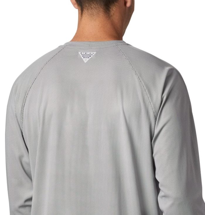 Tienda Camisas Columbia Costa Rica - PFG Terminal Deflector™ Long Sleeve  Shirt Hombre Gris Verde Oscuro Costa Rica